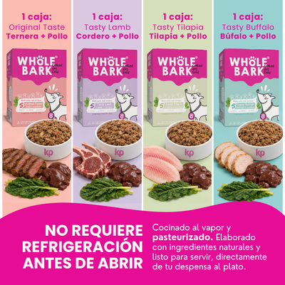 Pack X4 Surtido Premium De Alimento Natural Cocido Para Perros | Cooked Dog Food