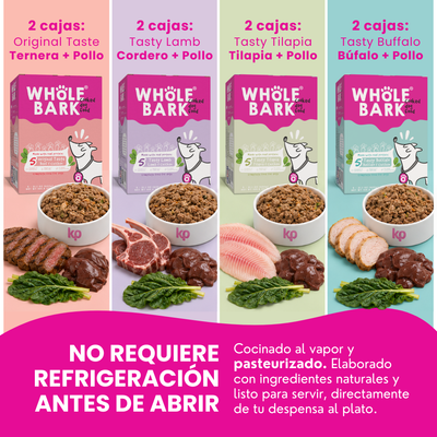 Pack X8 Surtido Premium De Alimento Natural Cocido Para Perros | Cooked Dog Food