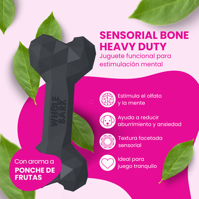 Juguete Interactivo Mordedor Resistente para Perros - Heavy Duty | Sensorial Bone